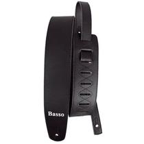 Correia Para Guitarra Ou Violão Vt L01 Basso Preto