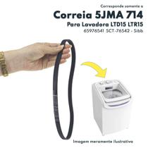 Correia Para Lavadora De Roupas Electrolux LTD15 LTR15 LTC15 SIbb 65976541 SCT-76542 5JMA714