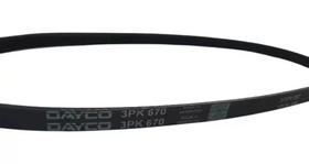 Correia Poly V Dayco 3PK670 Fiat Brava/Doblo/Marea/Palio/Palio Weekend/Siena/Strada 1.6 16v