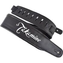 Correia takamine couro luxo tbs65 preta Correia takamine couro luxo tbs65 preta