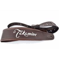 Correia takamine luxo tbs65 marrom Correia takamine luxo tbs65 marrom