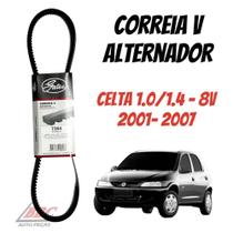 Correia V Alternador Celta 1.0/1.4 - 8V - 2001 ate 2007 - GIR/ALT / 7364 - 10x0925 Gates