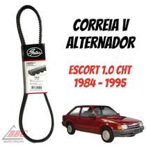 Correia V Alternador Escort 1.0 CHT - GIR/ALT/BA - 1984 ate 1995 - Gates 7410 - 10x1035
