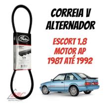 Correia V Alternador Escort 1.8 - Motor Ap - 1987 - 1992 / 7374 - 10x0950 Gates