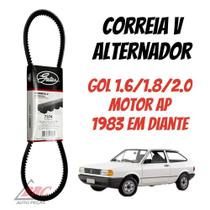 Correia V Alternador Gol 1.6/1.8/2.0 - Motor Ap - 1983 em diante / 7374 - 10x0950 Gates