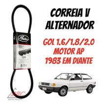 Correia V Alternador Gol 1.6/1.8/2.0 - Motor Ap - 1983 em diante / 7374 - 10x0950 Gates Correia V Alternador Gol 1.6/1.8/2.0 - Motor Ap - 1983 em diante / 7374 - 10x0950 Gates