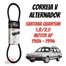 Correia V Alternador Santana Quantum 1.8/2.0 - Motor Ap - 1984 - 1994 / 7374 - 10x0950 Gates Correia V Alternador Santana Quantum 1.8/2.0 - Motor Ap - 1984 - 1994 / 7374 - 10x0950 Gates