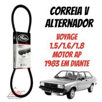 Correia V Alternador Voyage 1.5/1.6/1.8 - Motor Ap - 1983 em diante / 7374 - 10x0950 Gates