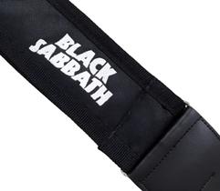Correia Violão/Guit/Baixo Acolchoada BLACK SABBATH+Roldanas