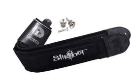 Correia Violão Guitarra Baixo Acolchoada SLIPKNOT com Par de Roldanas