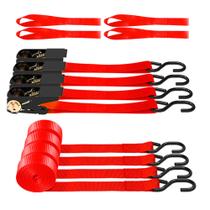 Correias de catraca AWELCRAFT 1500 libras de resistência à ruptura 4X 4,5 m