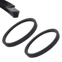 Correias Em V Lisa Industrial Transmissão Polia A037 - 2Un Borrachas Londrina