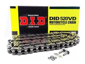 Corrente 520vd116zb 520vd-116zb retentor oring rebite did Corrente 520vd116zb 520vd-116zb retentor oring rebite did