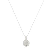 Corrente 60 Cm Pingente Medalha Jesus Cristo Maciço Prata925 Corrente 60 Cm Pingente Medalha Jesus Cristo Maciço Prata925