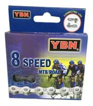 Corrente 8v Yaban Ybn S8 116 Elos C/power Link Mtb E Speed Corrente 8v Yaban Ybn S8 116 Elos C/power Link Mtb E Speed