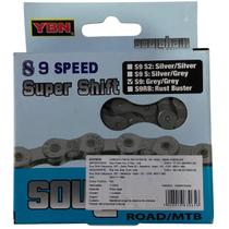 Corrente 9v Yaban Cinza 116 Elos C/ Power Link