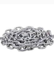 Corrente Aço Soldada Galvanizada Zincada 3/8-10mm-2 Metros-FORÇA RUPTURA 3700 KG