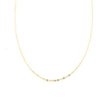 Corrente Americana Ouro 18k feminina 37cm 15042-37 Corrente Americana Ouro 18k feminina 37cm 15042-37