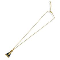 Corrente Aparecida com strass 3,50 cm dourada