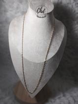 Corrente ARES _Coleção Masculina_Aço Inox Dourado