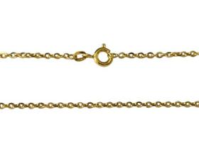 Corrente Bailarina Ouro 18k com 45 cm - 2.30