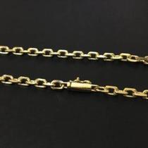 Corrente Banhada a ouro 18k elo cadeado 70cm + pulseira.