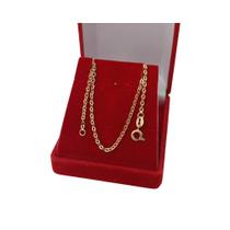 Corrente Banhada a Ouro Elo Argola Aberta 60 cm Bijou Art Corrente Banhada a Ouro Elo Argola Aberta 60 cm Bijou Art