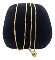 Corrente Banhada a Ouro Veneziana Idêntica A Ouro 1mm Corrente Banhada a Ouro Veneziana Idêntica A Ouro 1mm