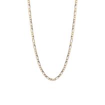 Corrente Banhada Ouro 18k Tipo Figaro 50 cm 3mm
