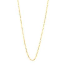 Corrente banhado ouro 3x 24k 18k e 22k masculina fina rommanel alternado laminado ouro 18k 60 cm 530109