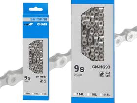 Corrente Bicicleta Bike Mtb Speed Shimano Hg93 9v Deore XT