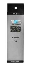 Corrente Bike 1/2x3/32x116 Index Azul C8 P/bicicleta - Tec Corrente Bike 1/2x3/32x116 Index Azul C8 P/bicicleta - Tec