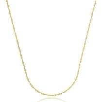 Corrente Boca Santa Semijoias Cingapura Ouro Amarelo Corrente Boca Santa Semijoias Cingapura Ouro Amarelo