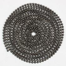 Corrente Bolinha 2,5mm P/ Tag Chaveiro Artesanato 2,5 Metros Corrente Bolinha 2,5mm P/ Tag Chaveiro Artesanato 2,5 Metros