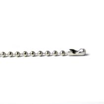 Corrente Bolinha Com Canoa Prata 7cm Para Chaveiros Tags Com 300 Peças Corrente Bolinha Com Canoa Prata 7cm Para Chaveiros Tags Com 300 Peças