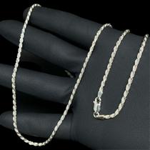 Corrente Cabo de Aço - 60cm 3mm I Prata 925