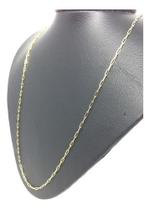 Corrente Cadeado longa 60cm 2mm Largura banhada Ouro 18k Corrente Cadeado longa 60cm 2mm Largura banhada Ouro 18k