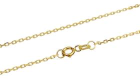 Corrente Cadeado Maciça 40cm Em Ouro 18k Corrente Cadeado Maciça 40cm Em Ouro 18k