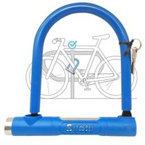 Corrente Cadeado Para Prender Bicicleta Moto Trava Tranca U