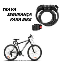 Corrente Cadeado Segurança Bicicleta Estepe C/ Senha Segredo - EMB-UTILIT