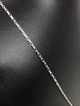 Corrente Cadeado Veneziana Longa Feminina 60cm De Prata 925