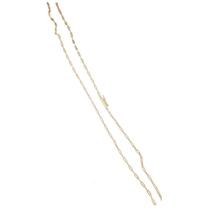 Corrente Carti Fecho Canhão 2mm 4.3G Não perde a cor Corrente Carti Fecho Canhão 2mm 4.3G Não perde a cor