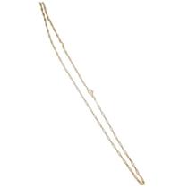 Corrente Carti Fecho Lagosta 2mm 3,5G Colar Fino