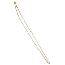Corrente Carti Fecho Lagosta 2mm 3,5G Colar Fino