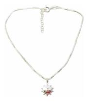 Corrente Choker Prata 925 35cm A 40 Cm Ping. Sol Corrente Choker Prata 925 35cm A 40 Cm Ping. Sol