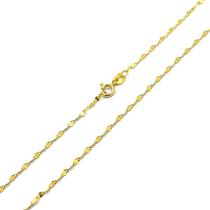 Corrente Coffe Em Ouro 18k 45cm Cordão Colar Gargantilha Feminina Corrente Coffe Em Ouro 18k 45cm Cordão Colar Gargantilha Feminina
