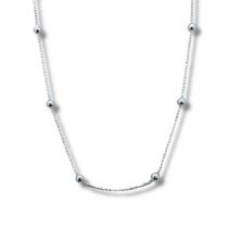 Corrente Colar Bolinhas 4Mm - 45Cm