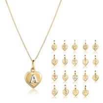 Corrente Colar Cordão Feminino Com Pingente Letra Nome Ouro 18k 60cm Corrente Colar Cordão Feminino Com Pingente Letra Nome Ouro 18k 60cm
