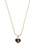 Corrente Colar Cordão Feminino Pingente Coração Paz e Amor Letra Inicial J Personalizado Banhado Em Ouro 18k.