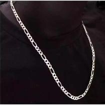 Corrente colar cordao Masculina Aço Inox 316L modelo Fígaro